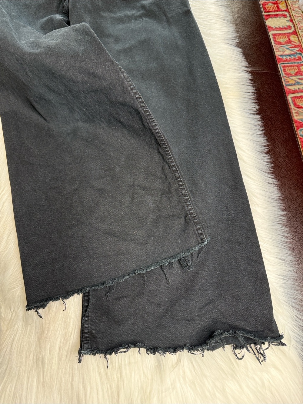 Zara Black The Marine Straight Jeans - Picture 6 of 7
